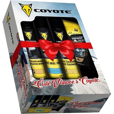 Coyote Sada čistiace obrúsky, čistič plastov, skiel a čalúnenia