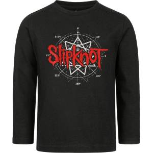 METAL-KIDS детска тениска с дълъг ръкав Slipknot - Star Symbol - Black/Red/White - METAL-KIDS - 720.36. 8.37