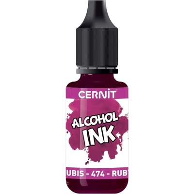 Cernit Alcohol Ink Akrylový tuš Rubis 20 ml 1 ks