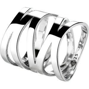 Silenti Jewelry Сребърен пръстен "Самоувереност" - 9 - 59.5мм (19.1мм диам. )