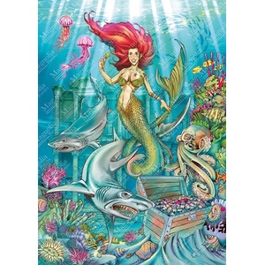Magnolia - Puzzle The Puzzler Mermaid - 1 000 piese