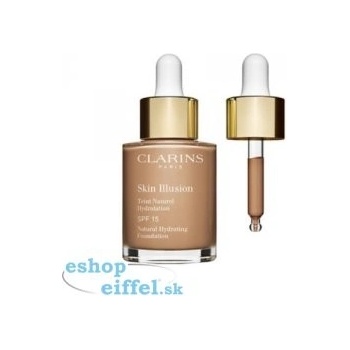 Clarins Hydratačný make-up Skin Illusion SPF15 Natura l Hydrating Foundation 109 Wheat 30 ml
