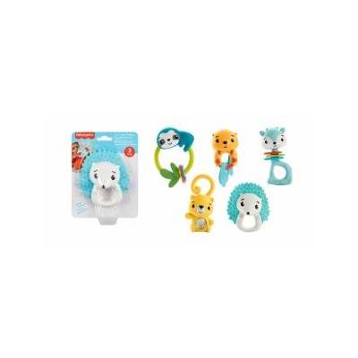 Rattle Fisher Price FUNNY ANIMALS, multi colour