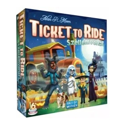 Gémklub Настолна игра Ticket to Ride: Ghost Train