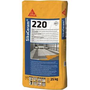 SIKA СИКА ЦЕРАМ 220 лепило за плочки 25кг СИВО (492100)