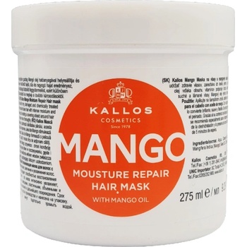 Kallos KJMN Mango Moisture Repair Hair Mask 275 ml