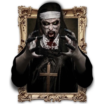 Fiestas Guirca Декорация за стена - Монахиня зомби