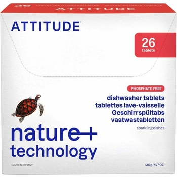 ATTITUDE Ekologické tablety do myčky 26 dávek
