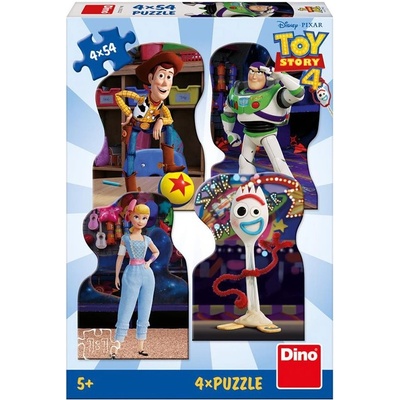 Dino Toy Story 4 4 x 54 dielov