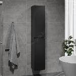 Bath Deluxe Шкаф за баня kenwood 186 см, черен (bt0102)