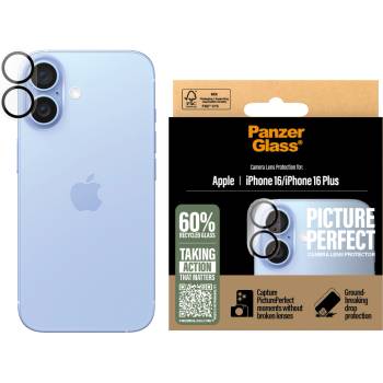 Image 1 of Panzer Протектор за камера PanzerGlass PicturePerfect Lens Protector за iPhone 16/16 Plus