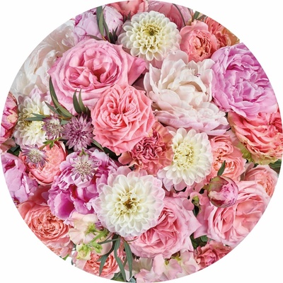 Komar Samolepicí vliesová fototapeta Dot Beautiful Blossoms pr. 125 cm