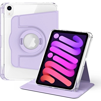 Vsechnonamobil 93868 CRYSTAL FLEXI 2v1 Zaklápěcí pouzdro pro Apple iPad mini 2021 / iPad mini 2024 fialové