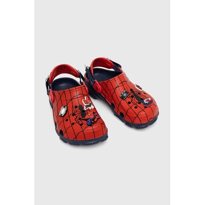 Crocs Детски чехли Crocs TEAM SPIDERMAN ALLERAIN CLOG в червено (208786.CROCS.TEAM.SPIDE)