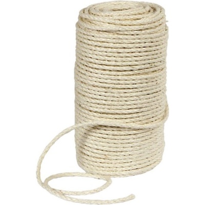 Kerbl Sisalové lano 0,5 cm x 100 m