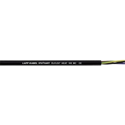 Lapp HEAT 105 MC 26012/100 vysokoteplotný kábel 3 G 1.5 mm² 100m čierna