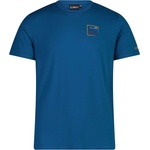 CMP Мъжка спортна тениска Cmp S/S T-Shirt Sport shirt - Petroleum - размер 54 (EU) (216-7666-0715)