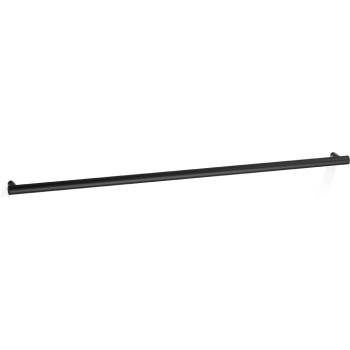 DECOR WALTHER Закачалка на релса за кърпи Bar 80 см черен мат (0856460)