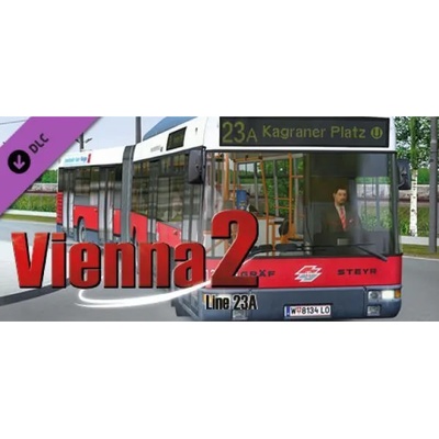 Игра OMSI 2 Add-on Vienna 2 - Line 23A за PC Steam, Електронна доставка