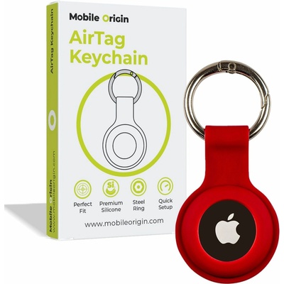 Mobile Origin Airtag KeyChain red FRL-ATKC-RED