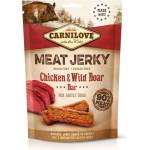 CARNILOVE Dog Jerky Пиле и Диво Свинско Бар 100 г
