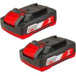 Raider Батерии акумулаторни, Li-Ion, 20V, 2x2Ah, за RAIDER RDP-R20 System (131175)