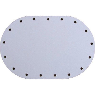 sololak bílý ovál 8 x 12cm s otvory 22B0812V – Zbozi.Blesk.cz