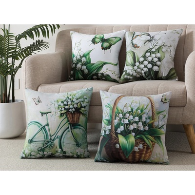 Xpose LILLY digitální tisk 4 ks Bavlna 43 x 43 cm – Zboží Dáma