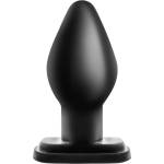 Anal Adventures XL - голям анален плъг - черен - desirel