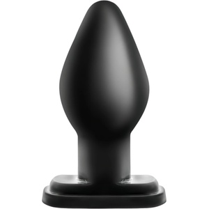 Anal Adventures XL - голям анален плъг - черен - desirel
