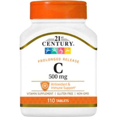 21st Century Vitamin C 500 mg Prolonged Release [110 Таблетки]