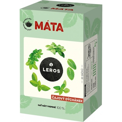 Leros Čajový dýchánek Máta 30 g