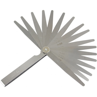 Mar-Pol Уред за измерване на хлабината на клапаните - манометър с прорези 0, 02-1mm (M15248)