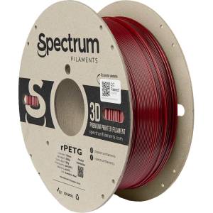 Spectrum 80593 3D нишка, r-PETG, 1, 75mm, 1000g, Червен (Carmine red) (80593)