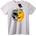 NOONEBRAND Тениска Skull & Усмивка Ореол - 2XL, Black