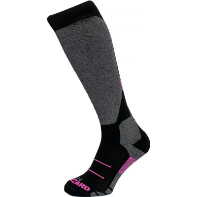 Blizzard Wool Sport ski podkolienky čierna/ružová