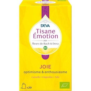Deva Билков чай „Радост (с флорални еликсири по метода на д-р Бах) 20 филтърни пакетчета | Deva (775523 (152088))