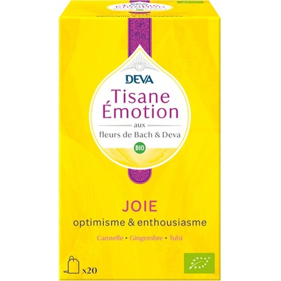Deva Билков чай „Радост (с флорални еликсири по метода на д-р Бах) 20 филтърни пакетчета | Deva (775523 (152088))