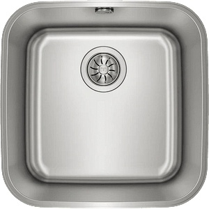 Teka Подплотова иноксова мивка за шкаф със светъл отвор 50 см BE 40.40 (25) (М.627) - bay Мивка за вграждане