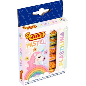 JOVI Пластилин JOVI Pastel 6 цвята x 15 гр