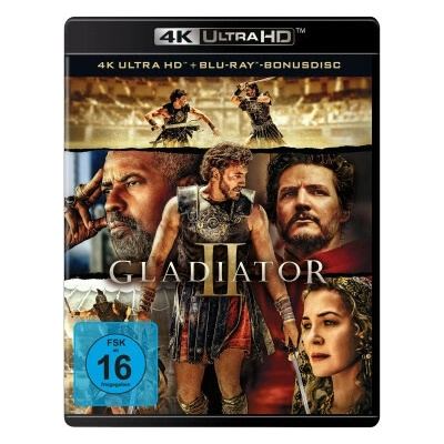 Gladiátor II - 4K Ultra HD BD