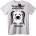 NOONEBRAND Subestimes Урбан Тениска - 2XL, White