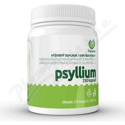 Top Green Psyllium kapslí 250