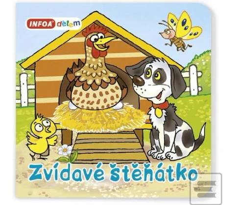 Zvídavé štěňátko