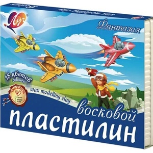 Луч Пластилин мек ЛУЧ Фантазия 18 цвята