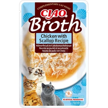 Inaba Foods Ciao Broth chicken with scallop recipe 40 g