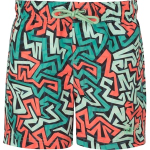 Trollkids Детски бордшорт Trollkids Kid's Haukland Shorts Boardshorts - Radiant Red / Blue Coral - размер 110 (EU) (750-2498-0514)