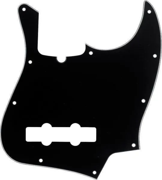 Fender 10 Hole Black Pickguard за бас китара