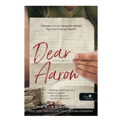 Dear Aaron - Kedves Aaron!