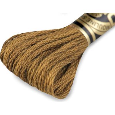 Vyšívací příze DMC Mouliné Spécial Cotton Varianta: 869 zlatá tmavá, Balení: 1 ks 27729/15784/175981